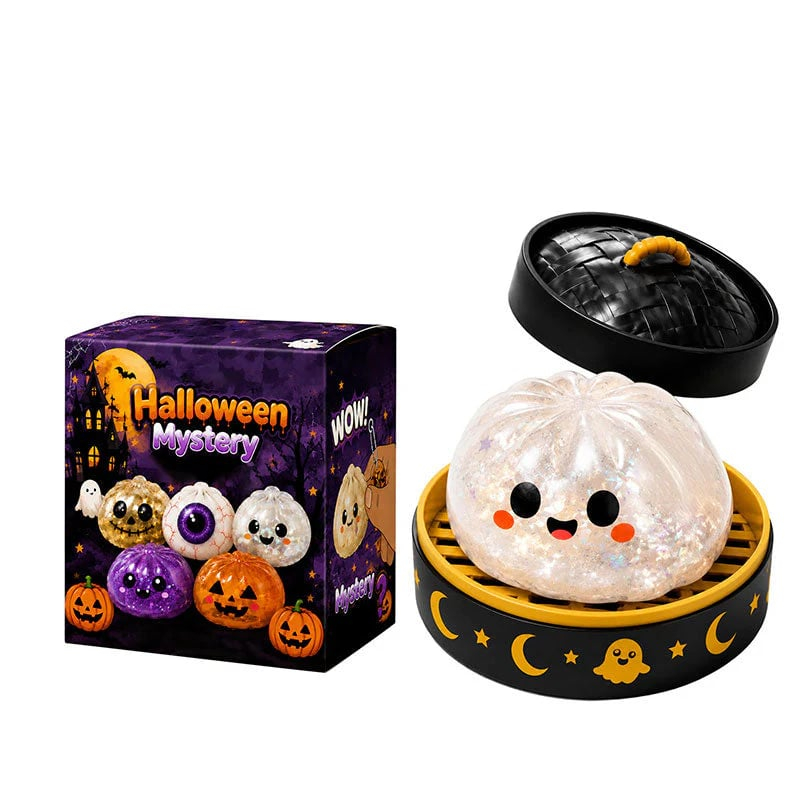 Halloween Dumpling Squeeze Squishy Toy-HandPrint