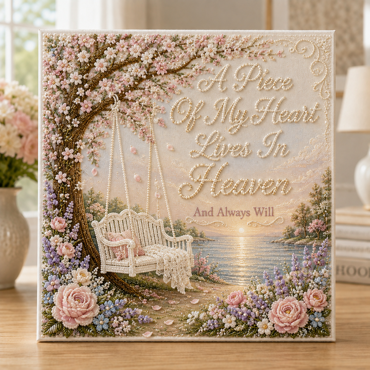 🕊️ Heaven & Remembrance Pearl Art Kit Collection-HandPrint