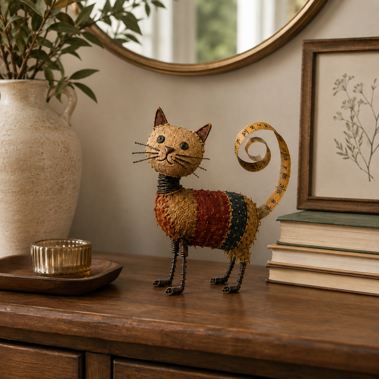 Vintage Tool Animal Folk Art Sculpture Collection-HandPrint