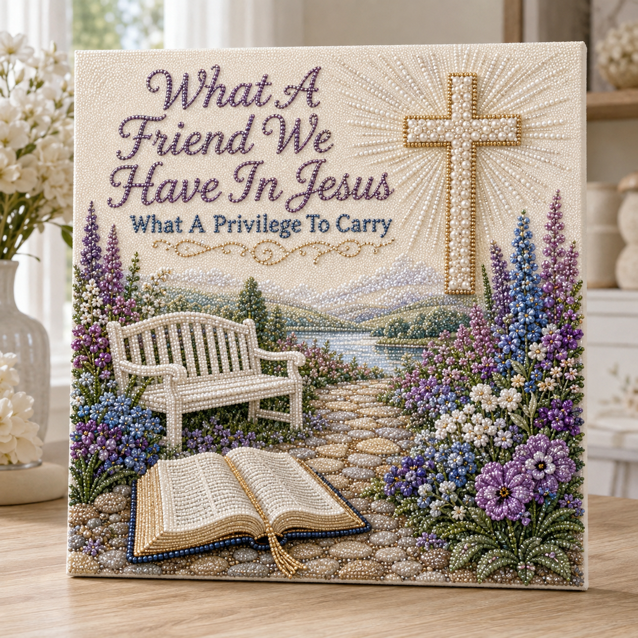 🎵 Beloved Hymns & Gospel Songs Art DIY Kit-HandPrint