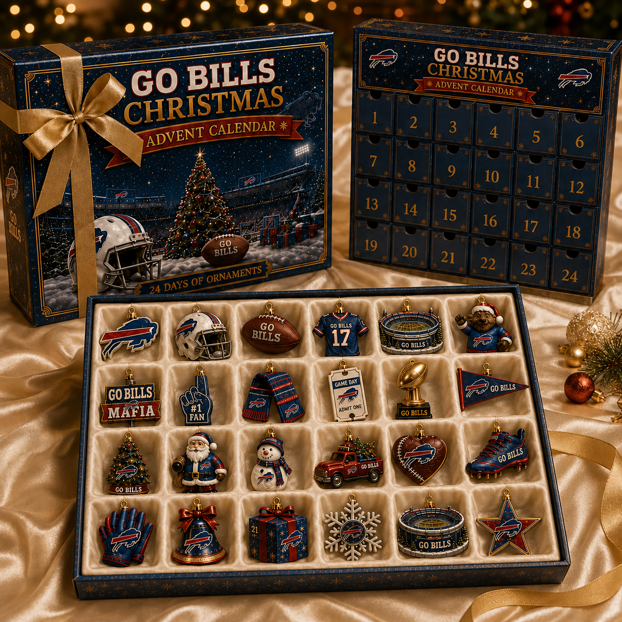 🎄 Go Bills Christmas Advent Calendar-HandPrint