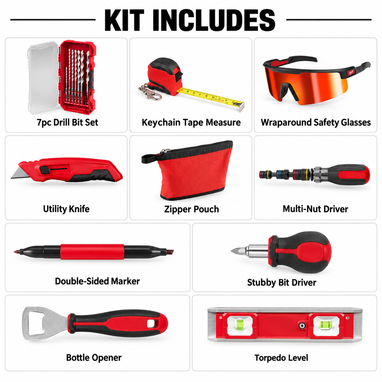 24 Days of Tools Christmas Countdown Gift Set-HandPrint