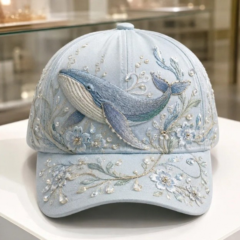 🔥 Last Day 50% OFF 🔥WildMuse™ Floral Animal Embroidered Cap-HandPrint