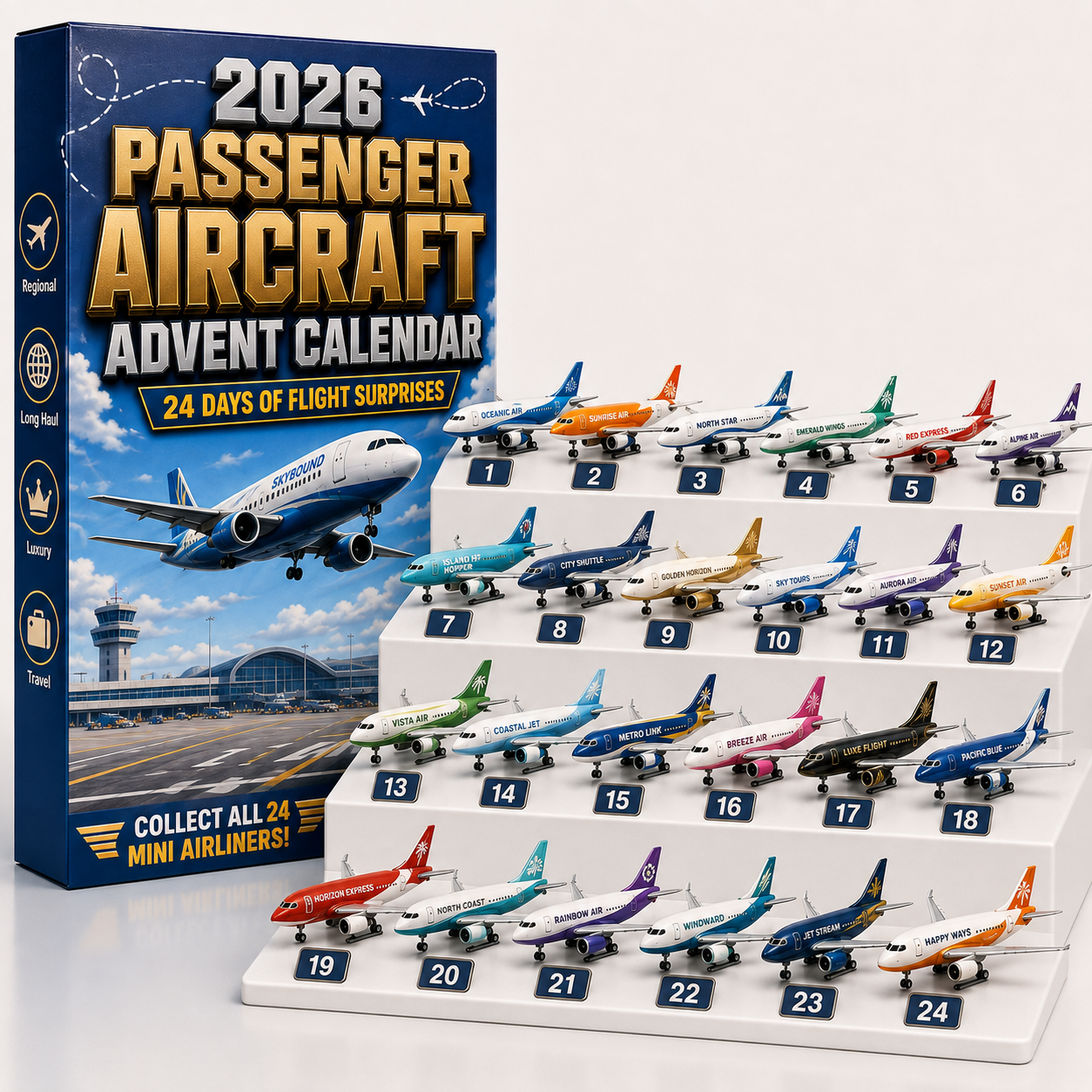 ✈️ 2026 Aviation Legends™ Advent Calendar-HandPrint