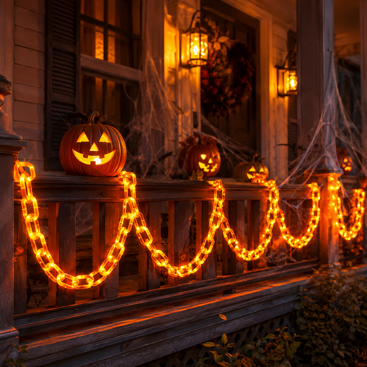 Halloween LED Chain Garland-HandPrint