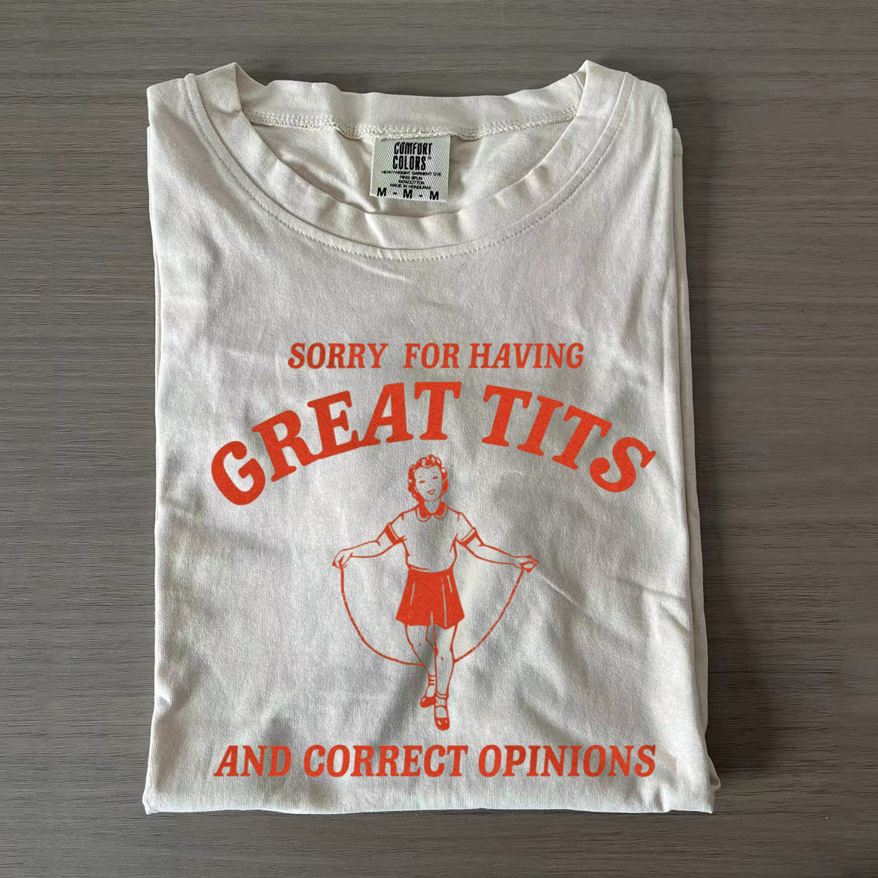 Sorry For Having Great Tits shirt-NaturexCraft