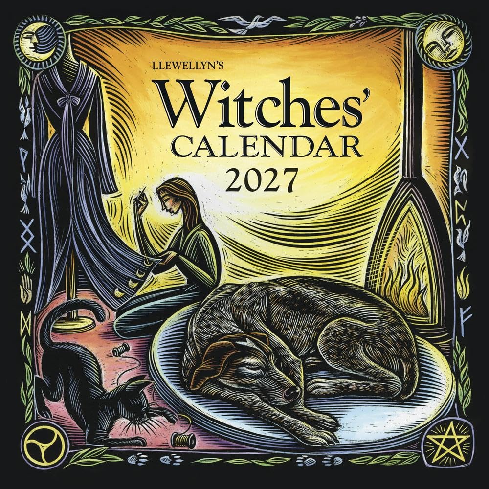 🕯️Llewellyn's 2027 Witches' Calendar – Premium Wall Calendar & Witchy Gift-HandPrint