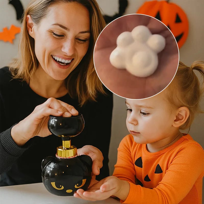 Spooky Cat PawPrint Dispenser – Limited Halloween Edition-HandPrint