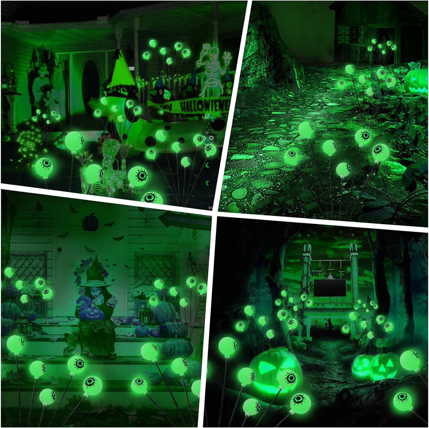 Halloween Sale 50% OFF - Solar Eyeball Swaying Firefly Lights-HandPrint