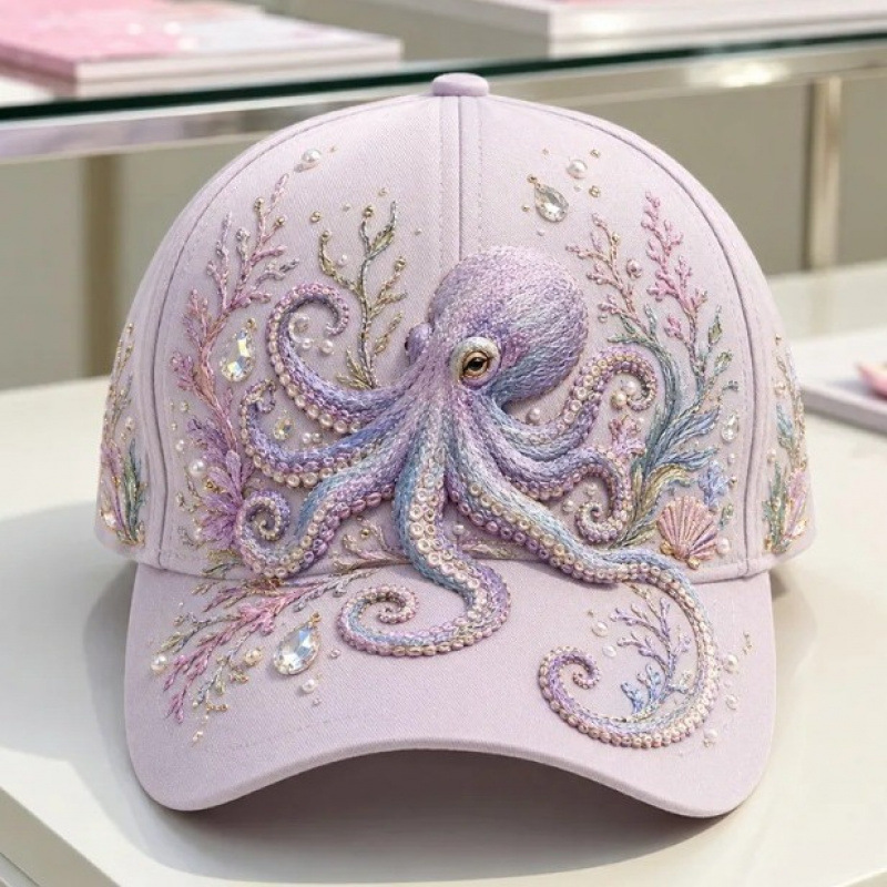 🔥 Last Day 50% OFF 🔥WildMuse™ Floral Animal Embroidered Cap-HandPrint