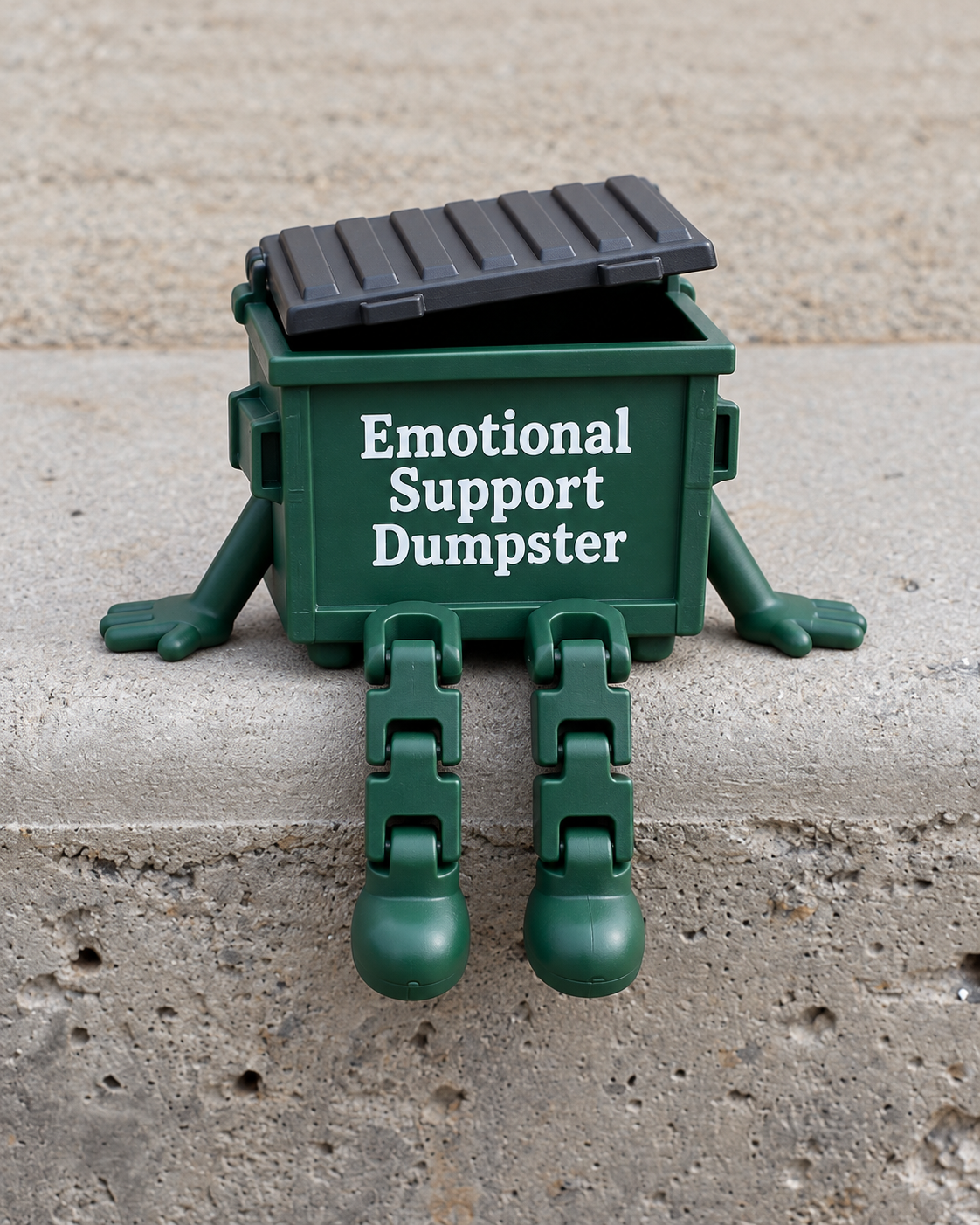 🔥BUY 3 GET 1 FREE(Add 4 to your cart)-Emotional Support Desk Buddies™ – Funny Desk Decor & Unique Gifts for Coworkers-HandPrint