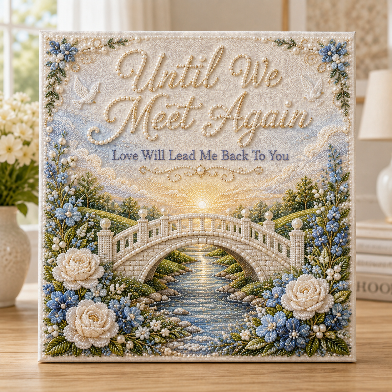 🕊️ Heaven & Remembrance Pearl Art Kit Collection-HandPrint