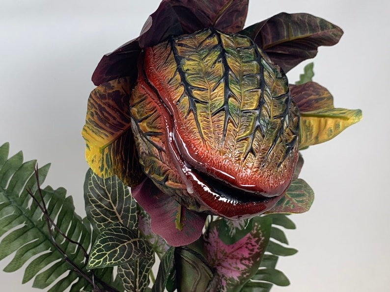 Audrey II / 2 Replica Movie Prop Little Shop of Horrors Halloween Decoration-HandPrint