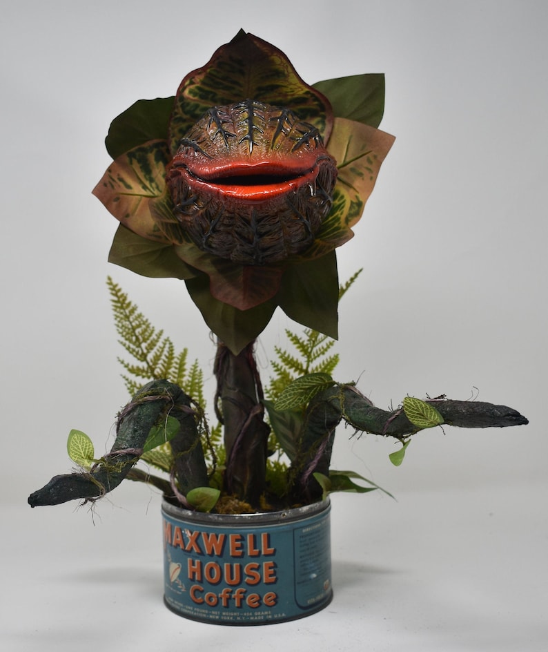 Audrey II / 2 Replica Movie Prop Little Shop of Horrors Halloween Decoration-HandPrint