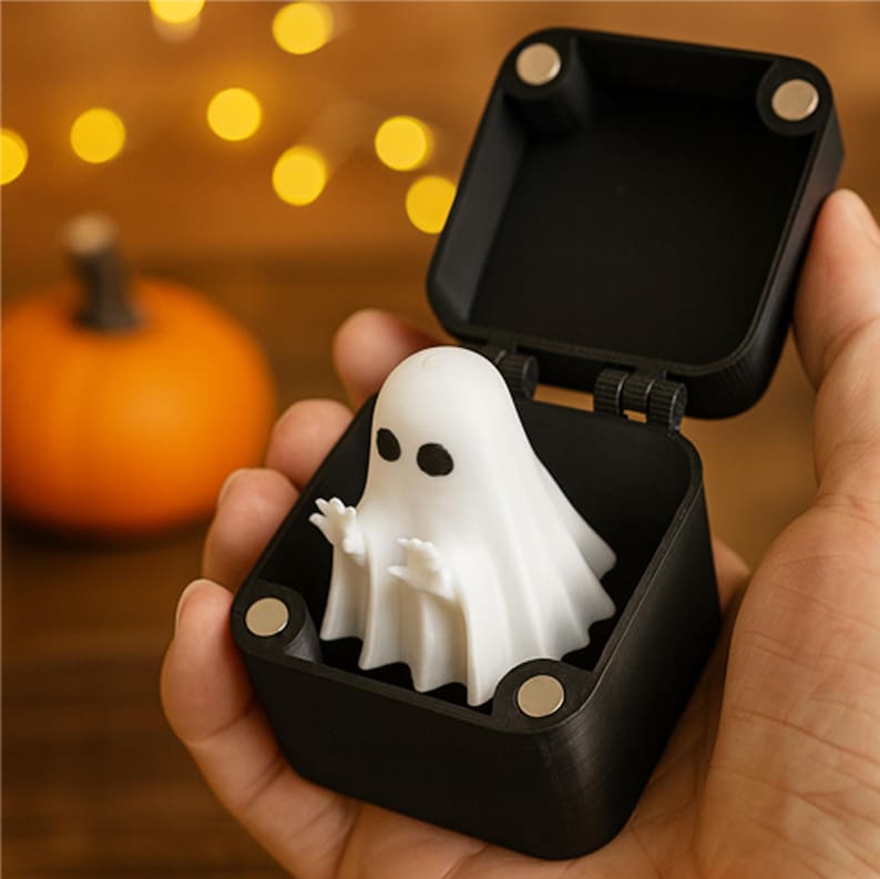 👻Halloween Ghost Surprise Gift Box-HandPrint
