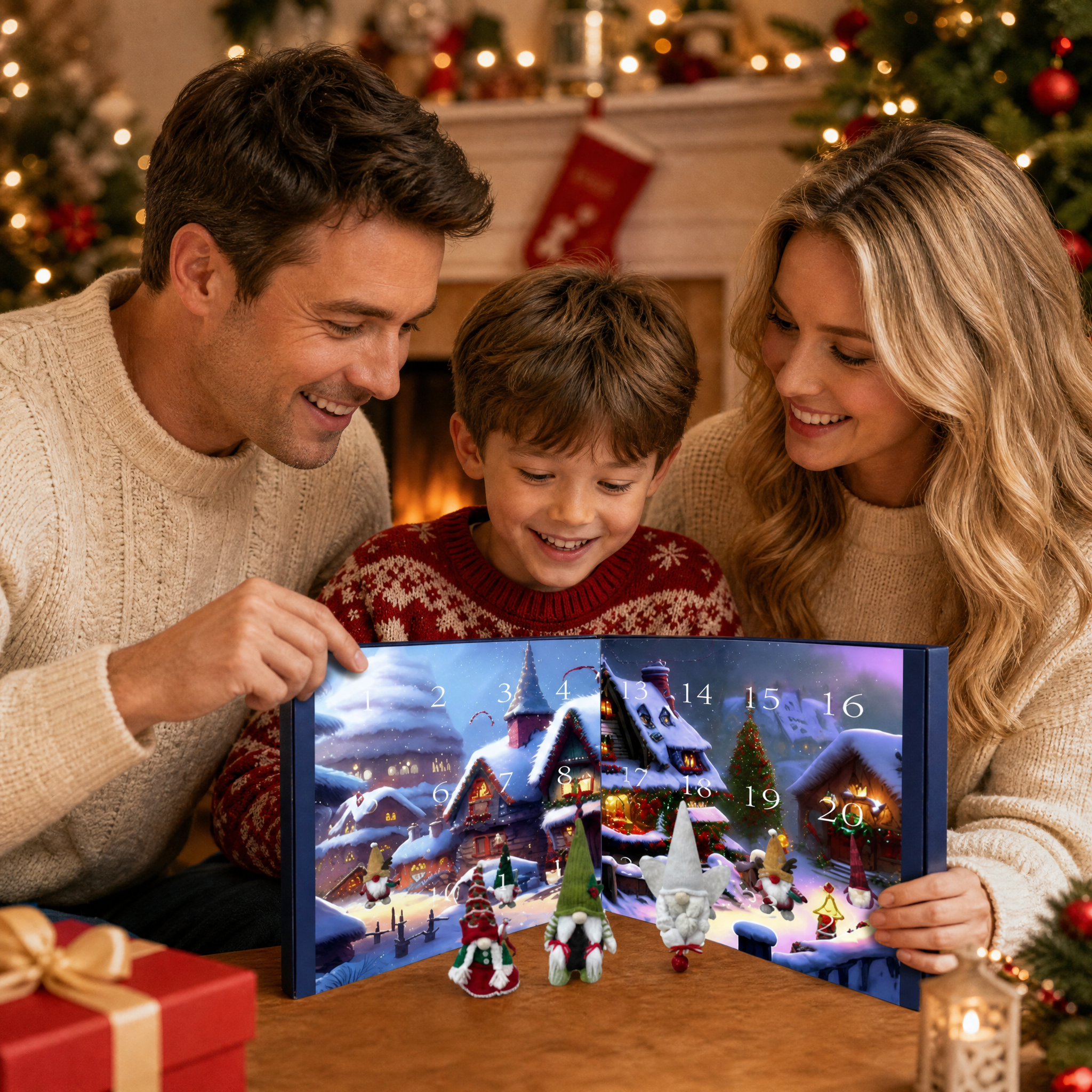 🎅2026 Christmas Gnome Advent Calendar-HandPrint