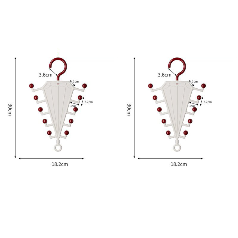 🥳2026 HOT SALE🥳Multi-Functional V-Shaped Double Sided Hanger Storage Rack-HandPrint