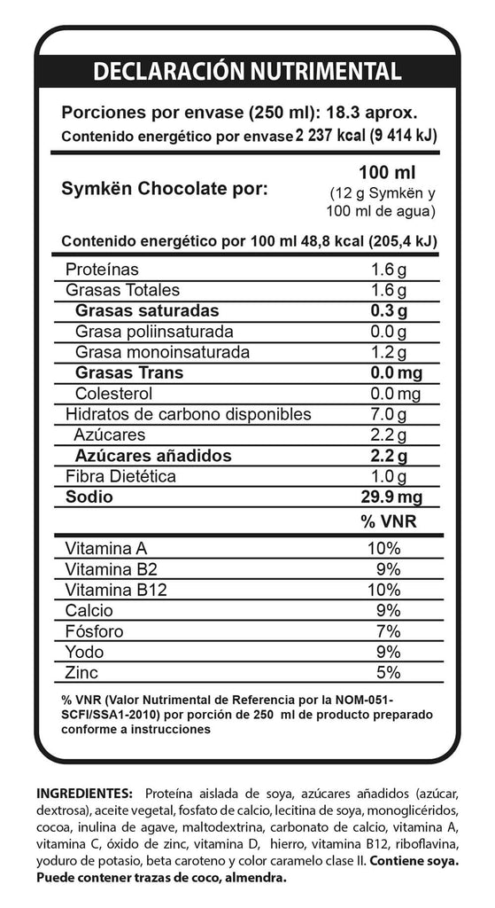 Symken Chocolate 550g