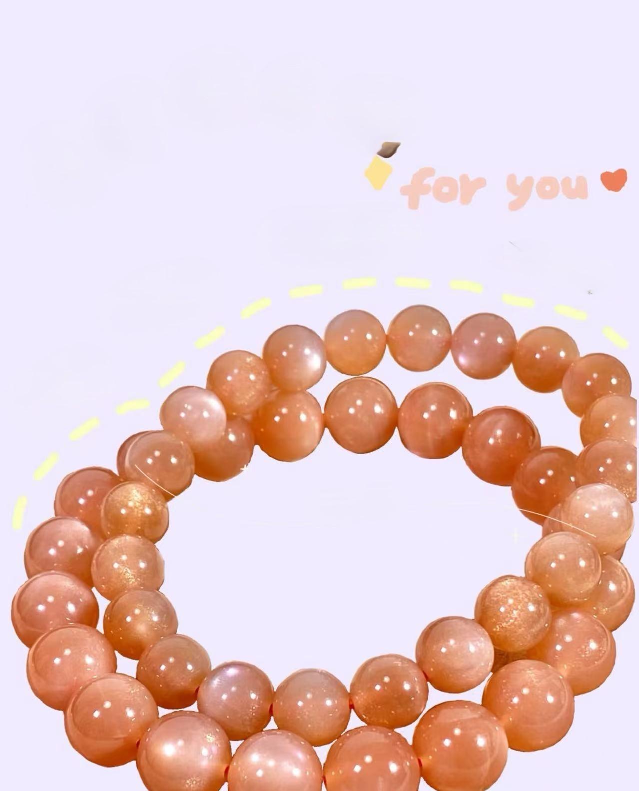 Orange Moonlight Bracelet 