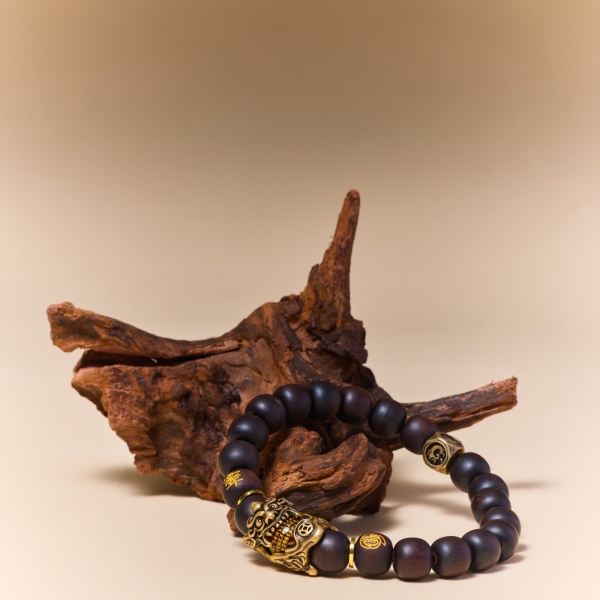 7 Auspicious Beast Golden Light Mantra Bracelet