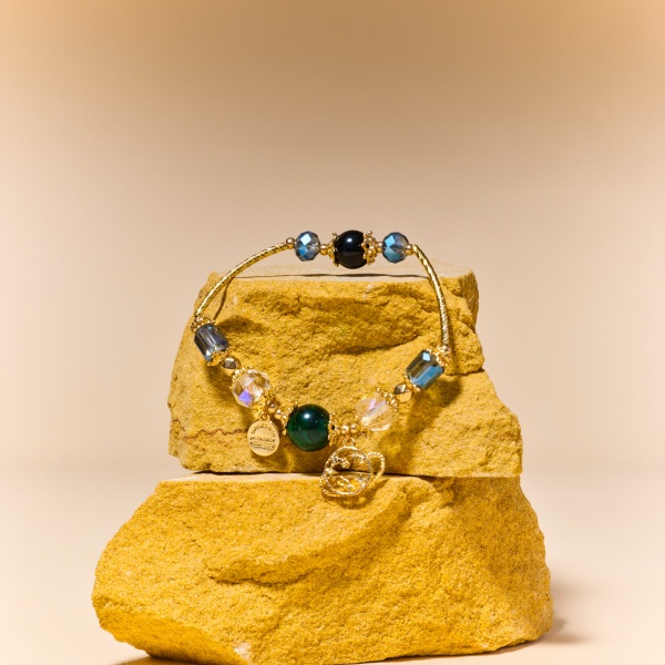 Tiger's Eye Stone Starry Sky Bracelet