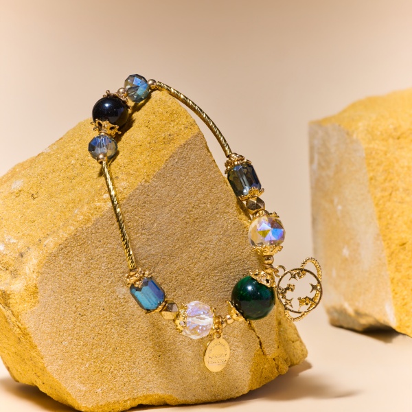 Tiger's Eye Stone Starry Sky Bracelet