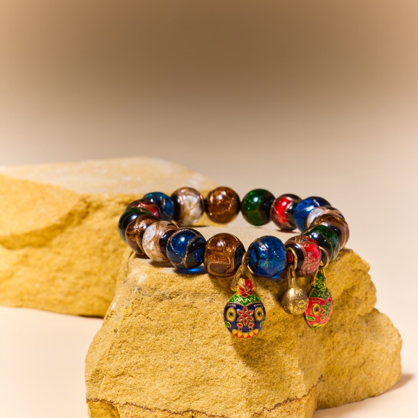 Temple Sacred Incense Ash Bracelet