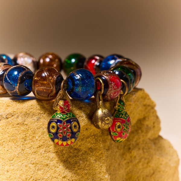 Temple Sacred Incense Ash Bracelet