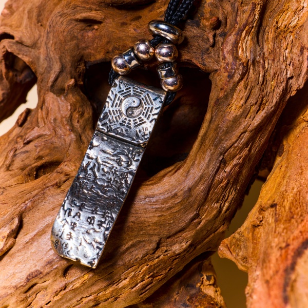 Heart-Calming Mantra Pendant Necklace