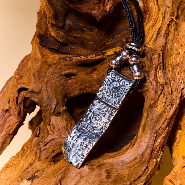 Heart-Calming Mantra Pendant Necklace