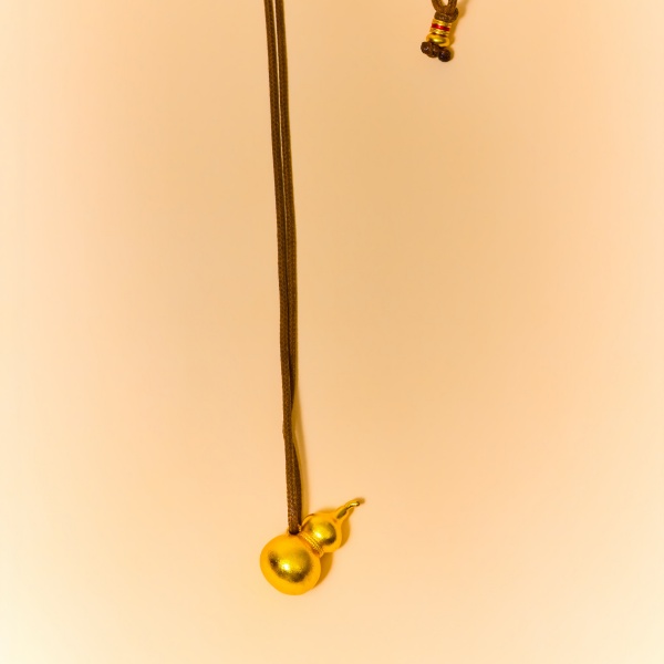 Sand Gold Gourd Pendant