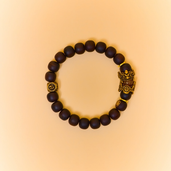 7 Auspicious Beast Golden Light Mantra Bracelet