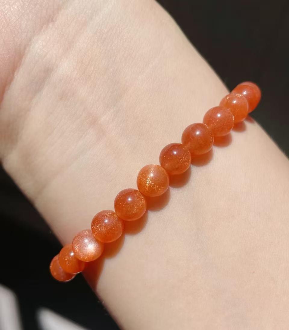 Orange Moonlight Bracelet 