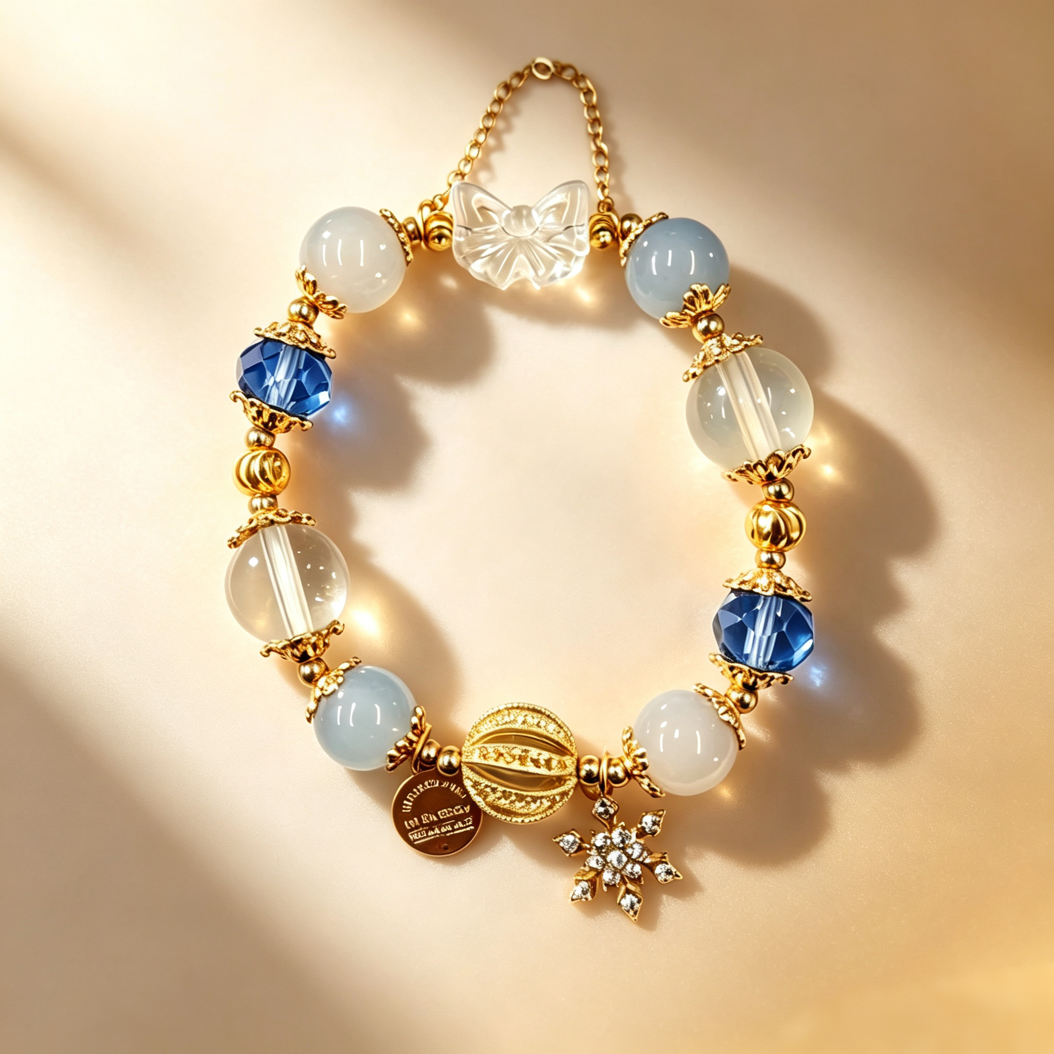 Blue Crystal Palace Bracelet
