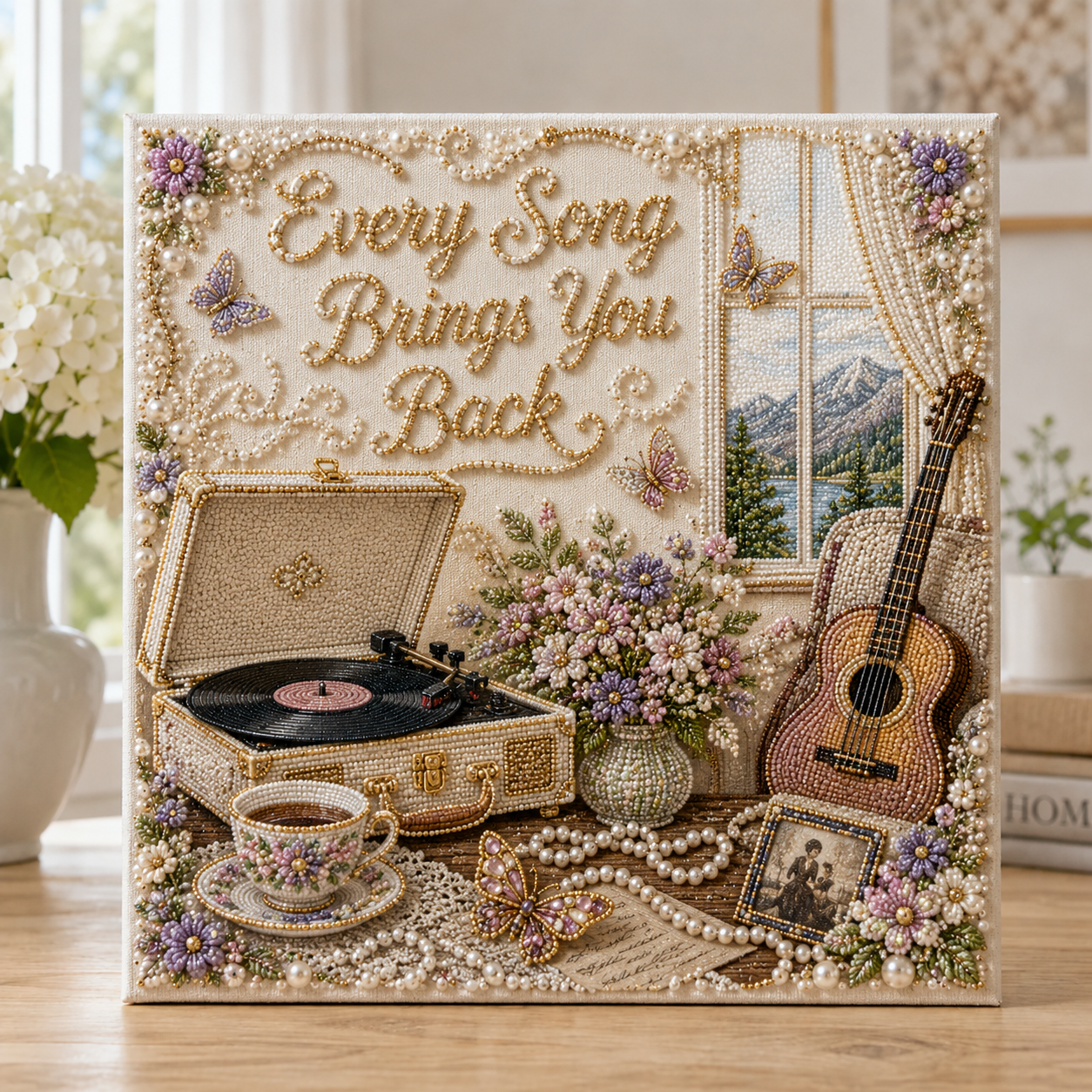 🦋 Songs & Memories DIY Pearl Art Kit
