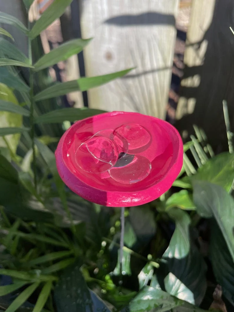 Handmade Bee Watering Station, Butterfly Puddler, Hummingbird Drinking Cups