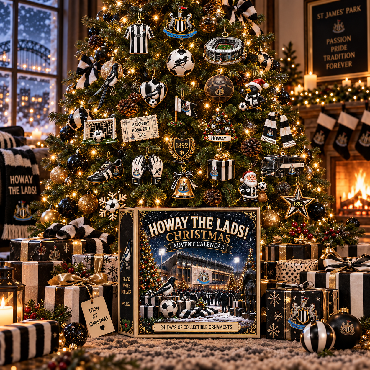 🎄 Howay the Lads! Football Christmas Advent Calendar