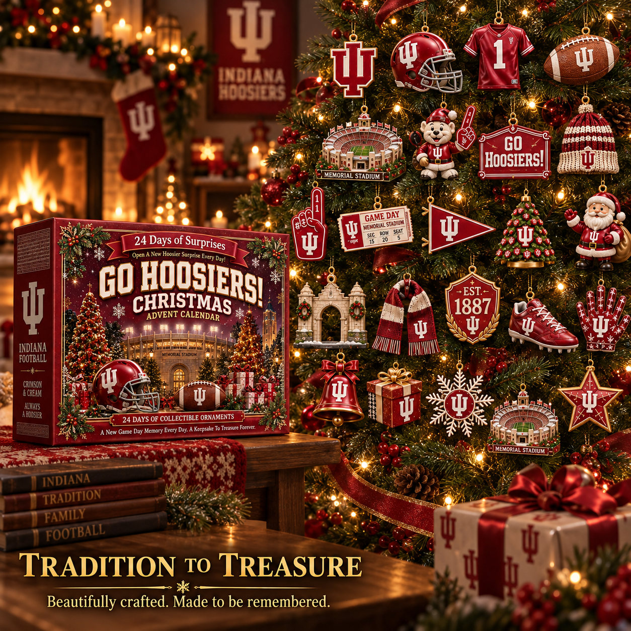 🎄 Go Hoosiers! Football Christmas Advent Calendar