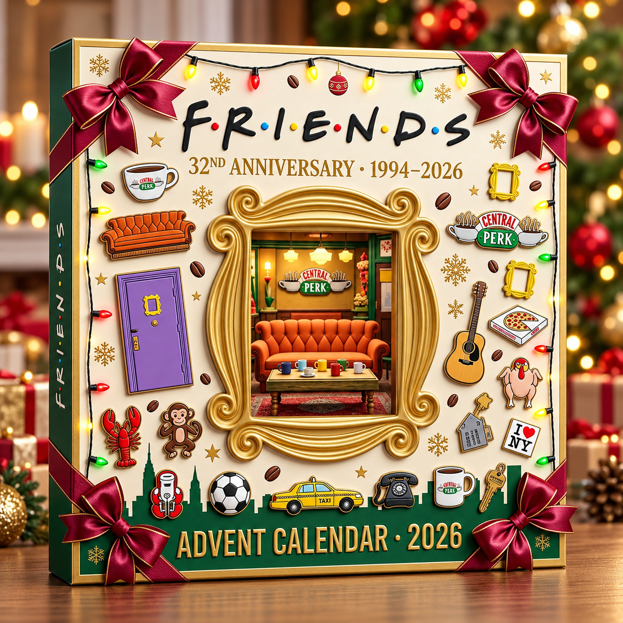 Friends 32nd Anniversary Christmas Advent Calendar 2026