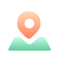 an icon representing location