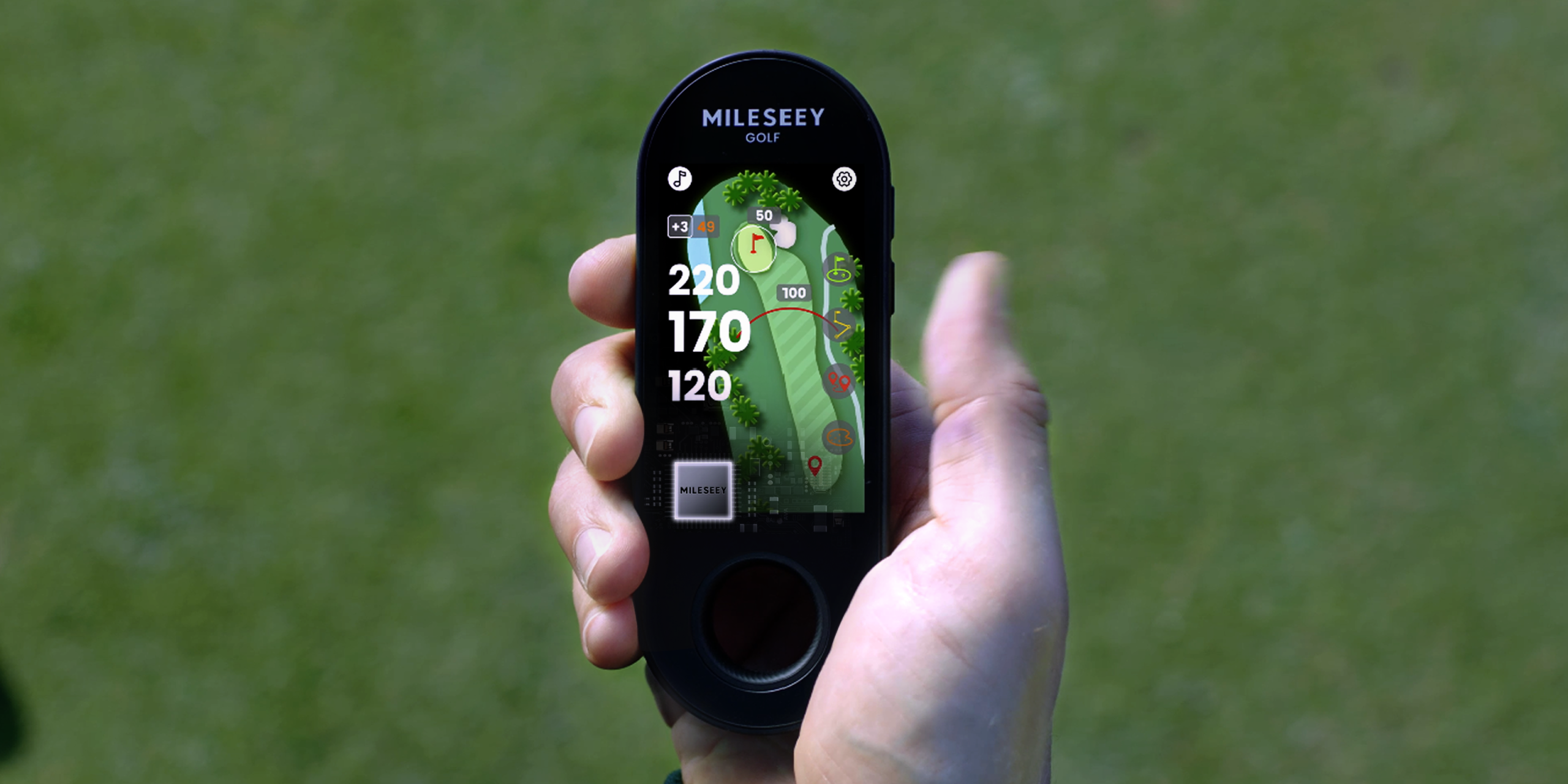 MILESEEY Hybrid GPS Golf Gear with Location Tracking