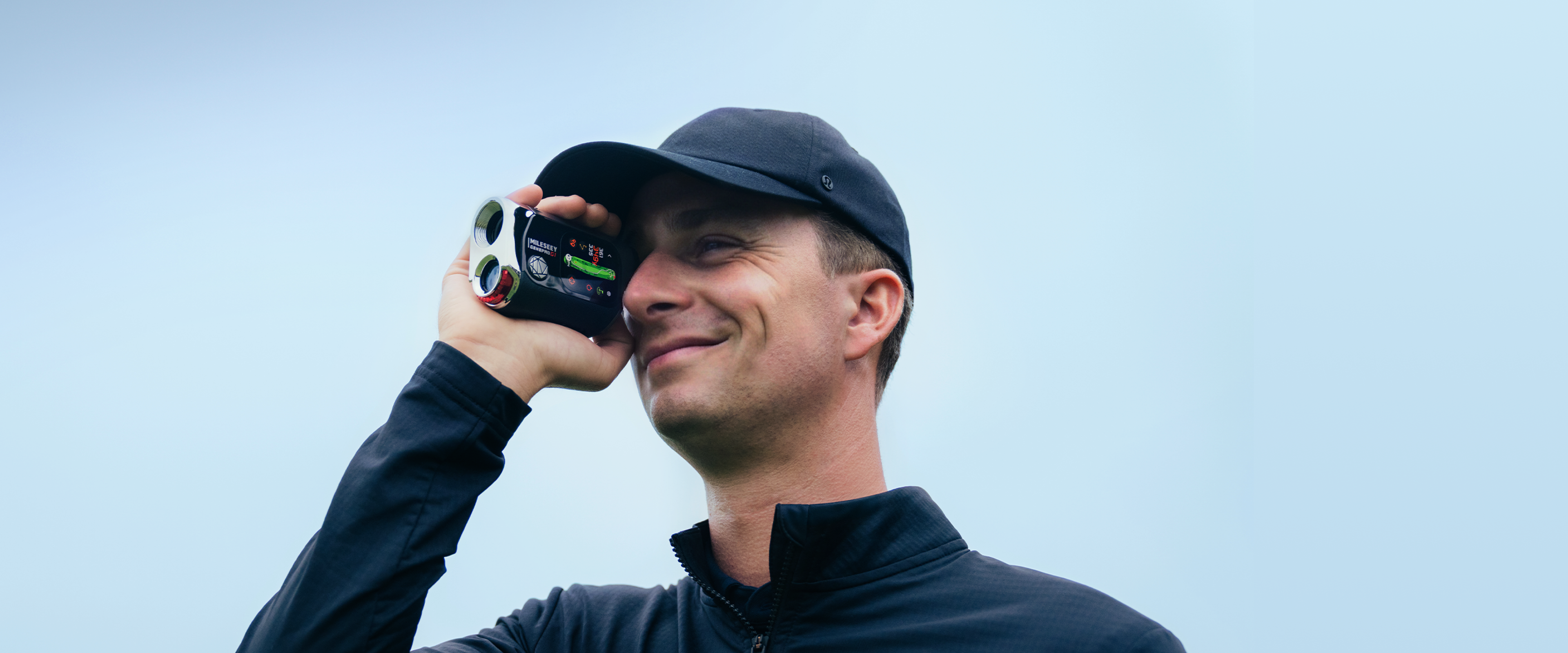 Golfers Measuring Distances with New-Gen GPS Rangefinders
