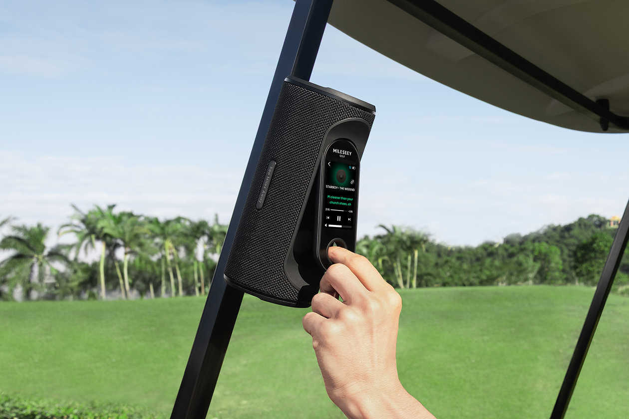 Mileseey Golf GeneSonic Pro GPS Speaker with Magnetic Function