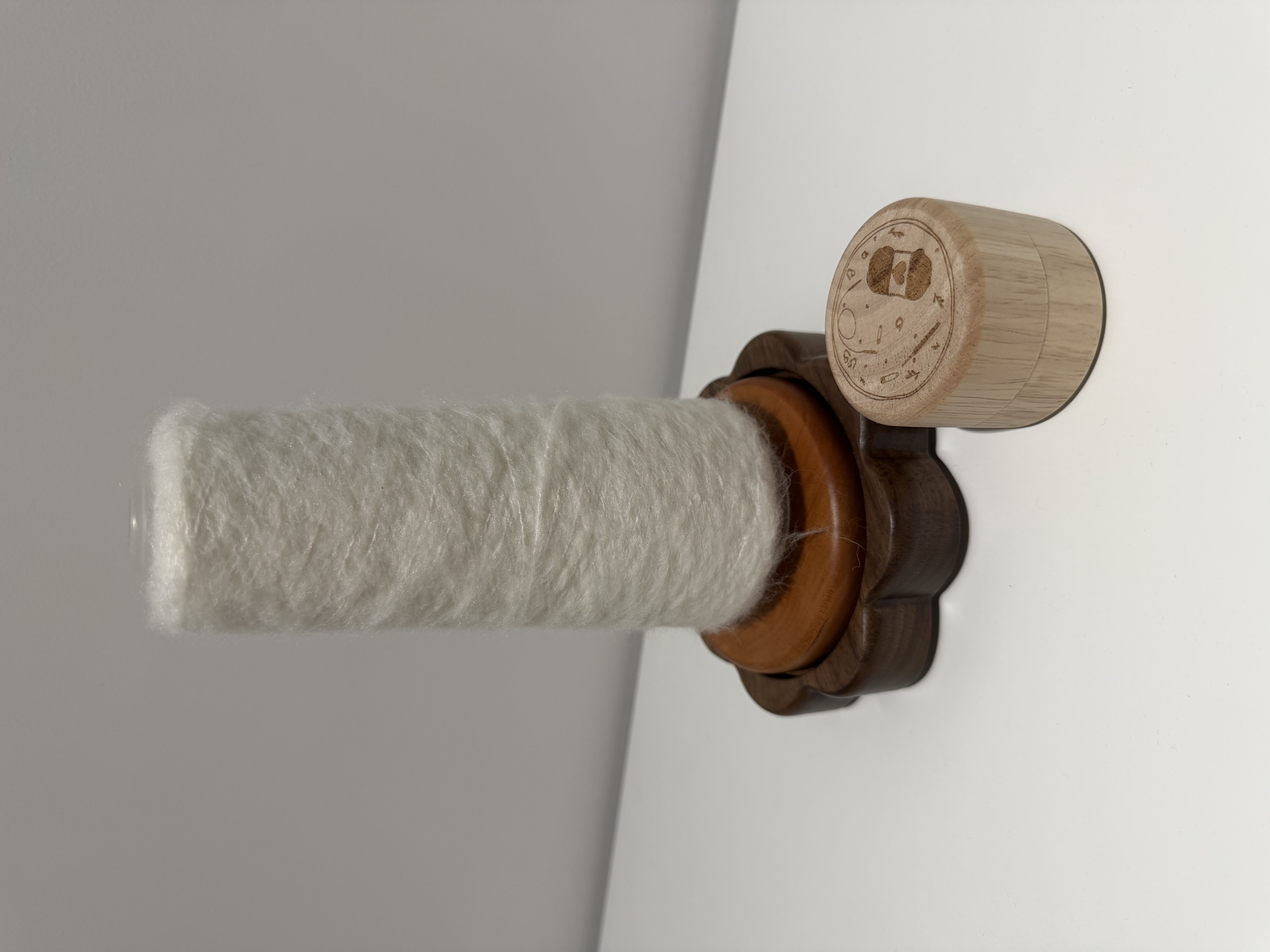 Wooden Yarn Holder