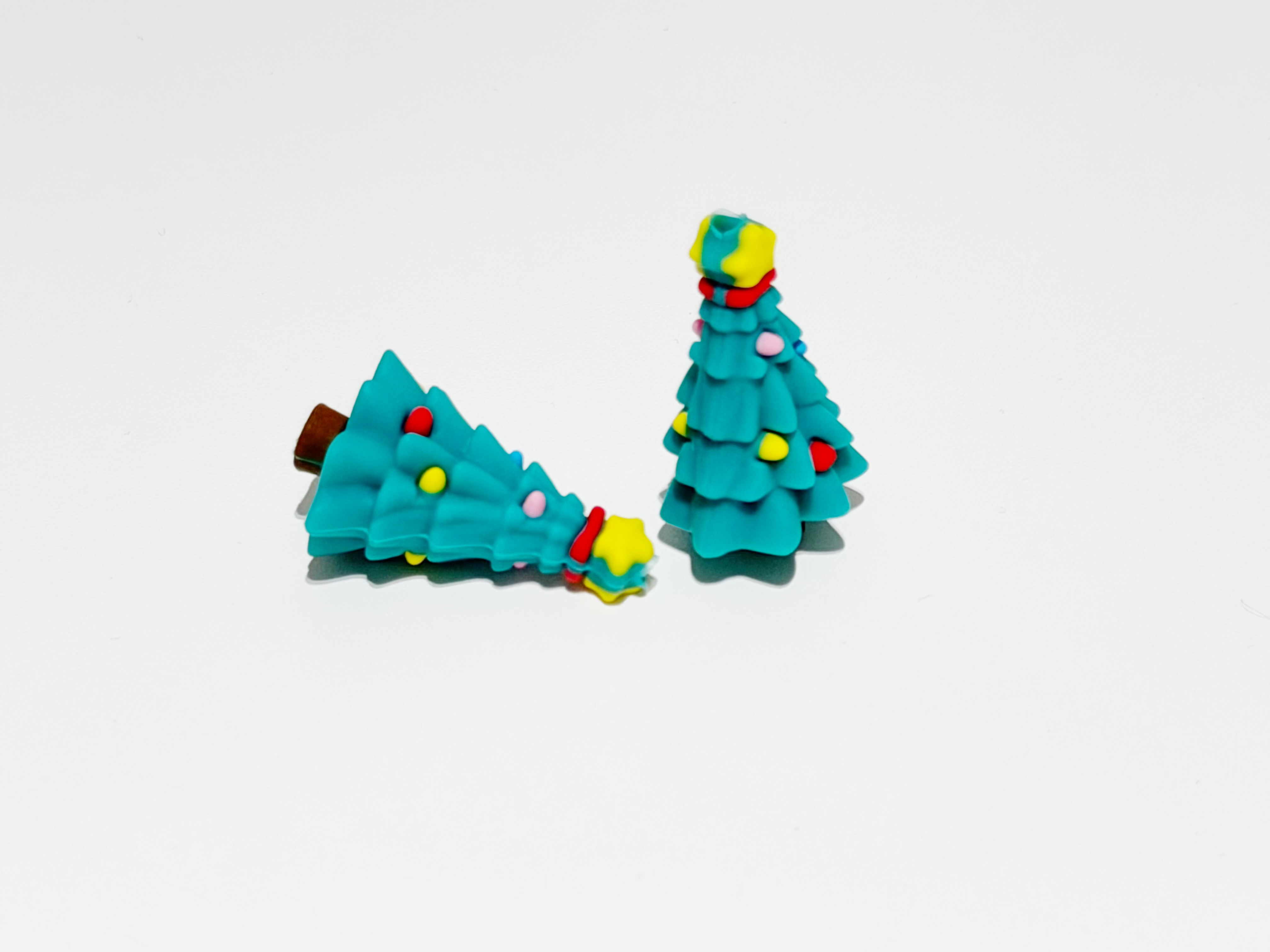 Christmas Tree Knitting Needle Stoppers, Cute Needle Point Protectors for Knitting Needles, Hand Knitting Accessorie