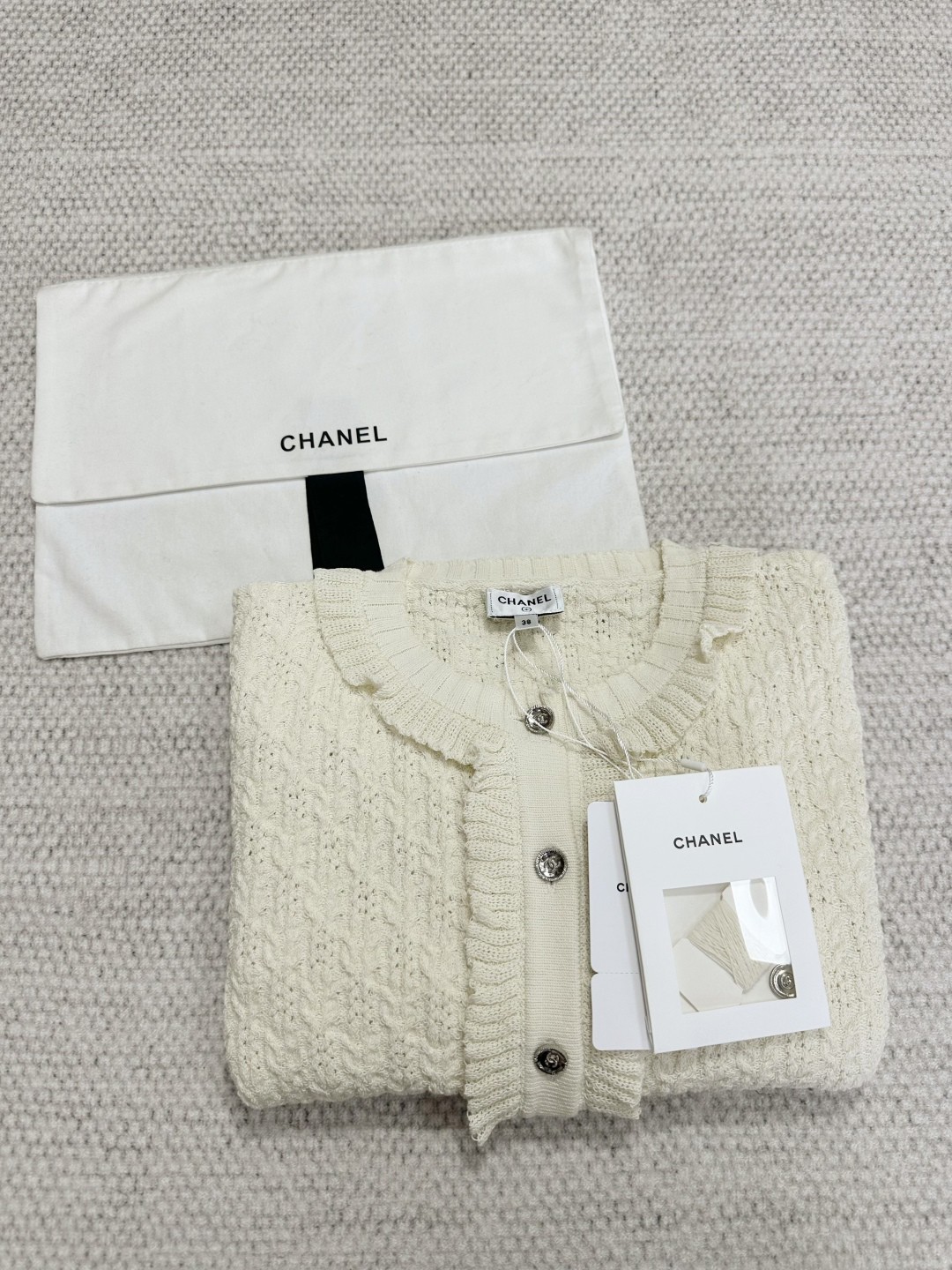 CHNEL Lace Cardigan