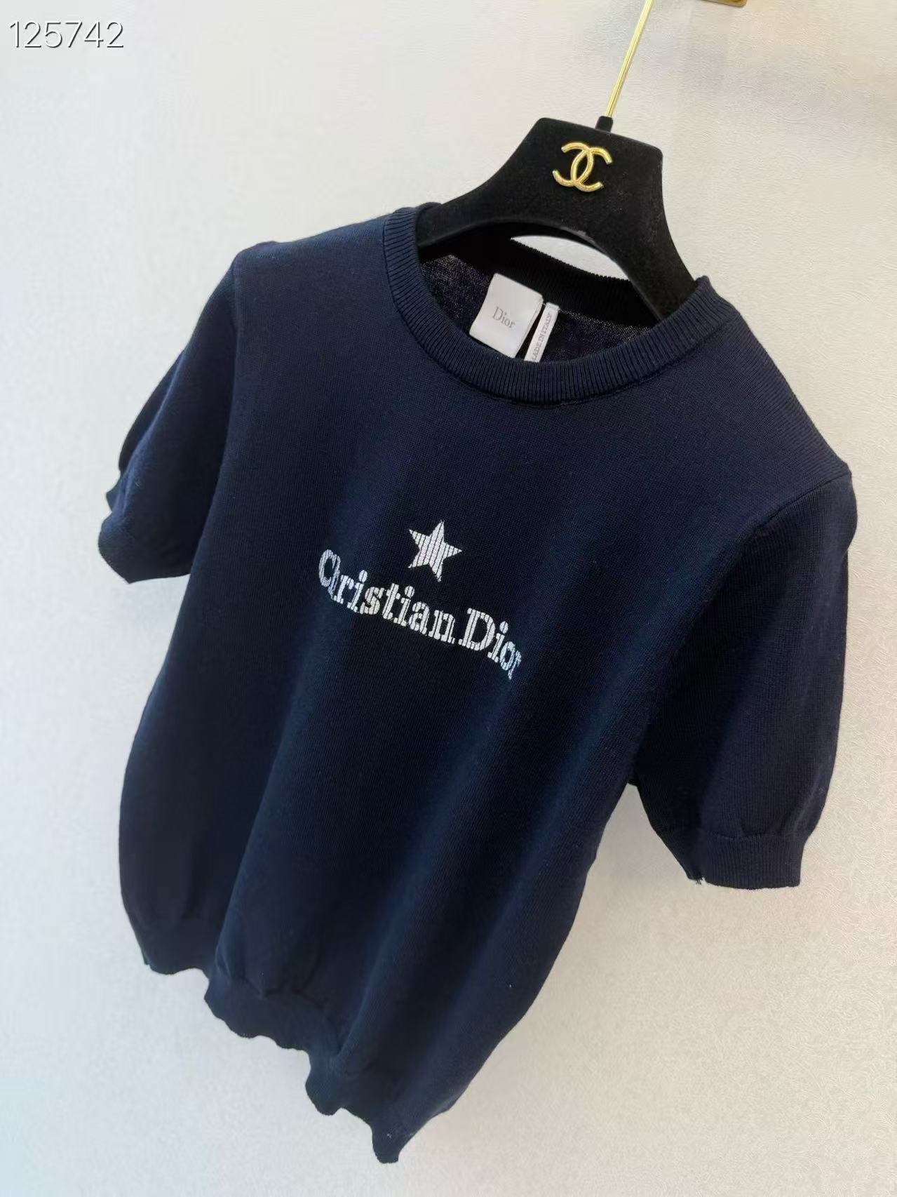 DD Star Logo Short Sleeve Knit T-shirt