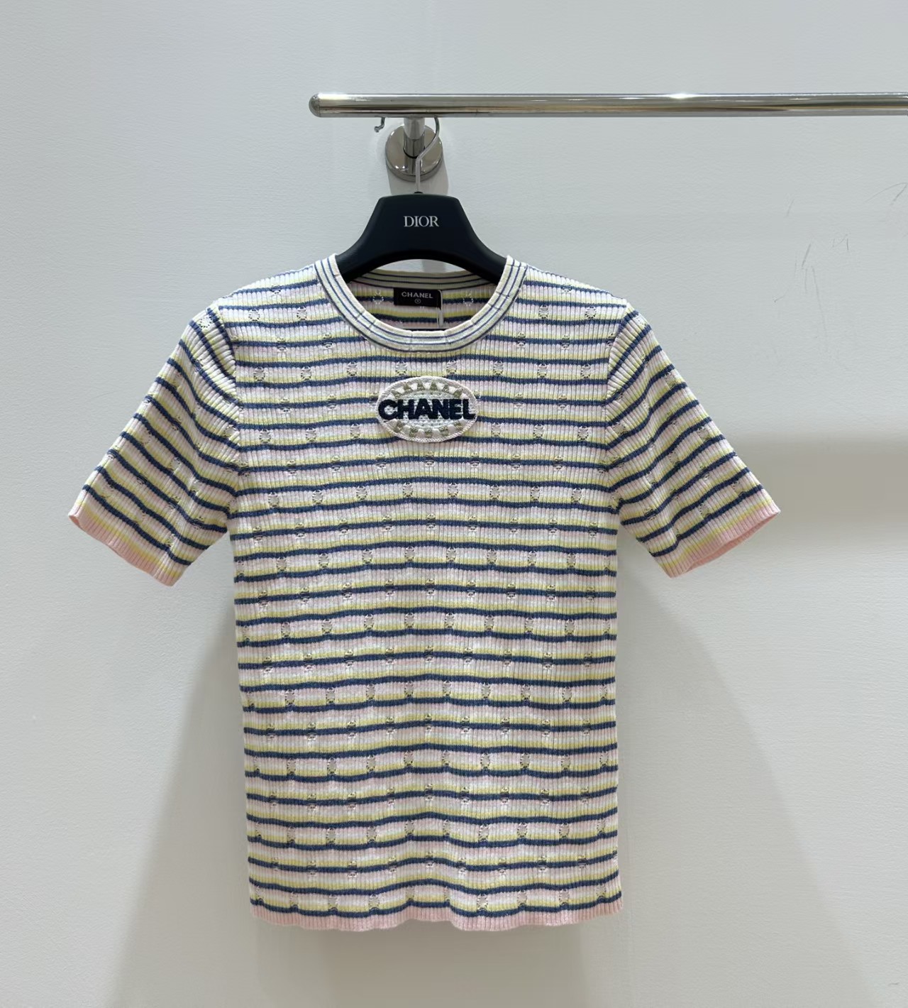 Cha Best-Selling Embroidered Short Sleeve