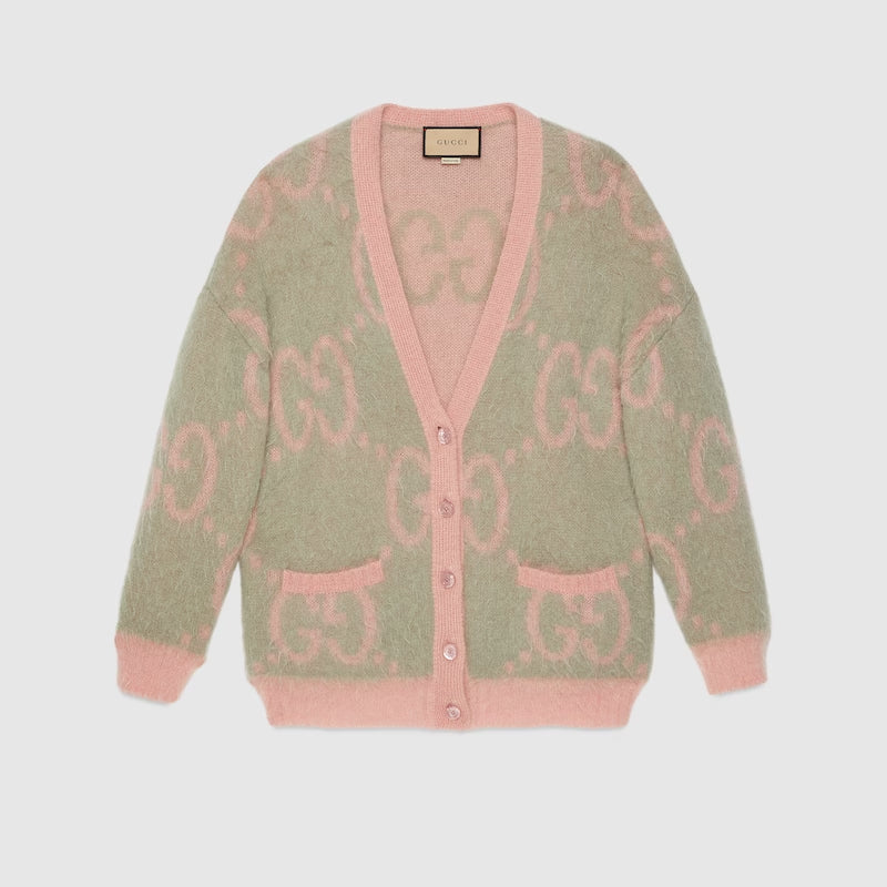 GU REVERSIBLE MOHAIR CARDIGAN