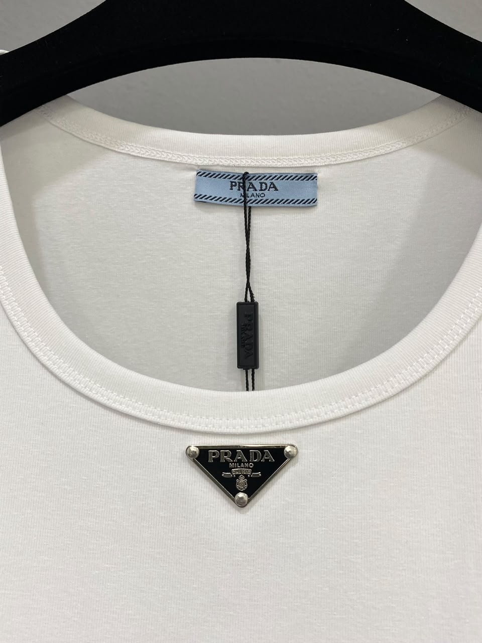 [New Customer Exclusive]PD Triangle Logo Knit Tank Top